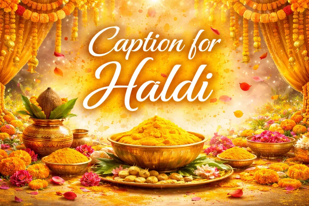 Caption for Haldi