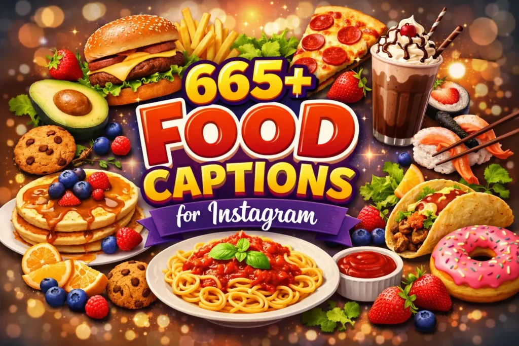 Food Captions for Instagram