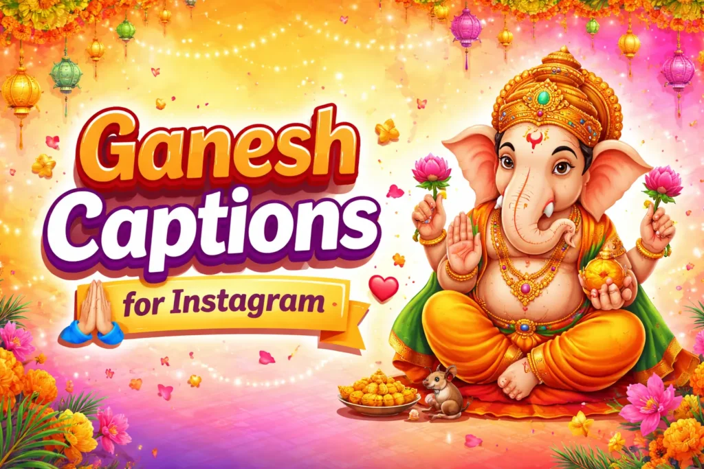 Ganesh Captions for Instagram