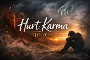 Hurt Karma Quotes