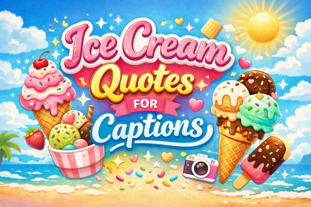 Ice Cream Quotes