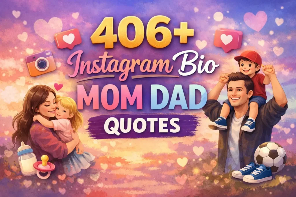 Instagram Bio Mom Dad