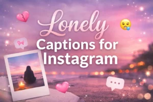 Lonely Captions for Instagram