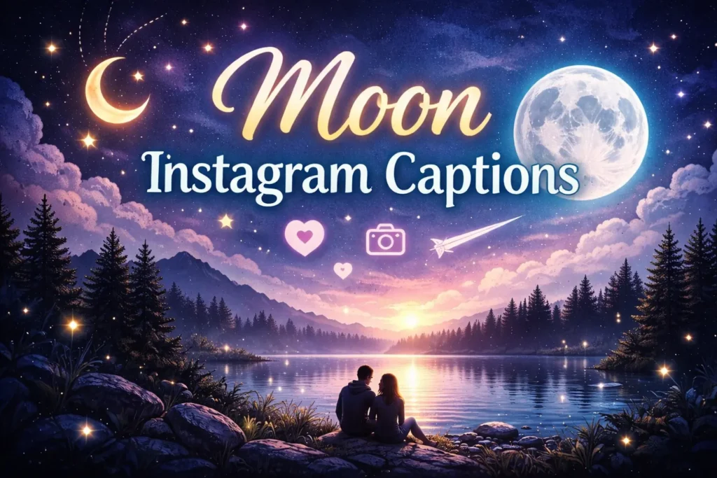 Moon Instagram Captions