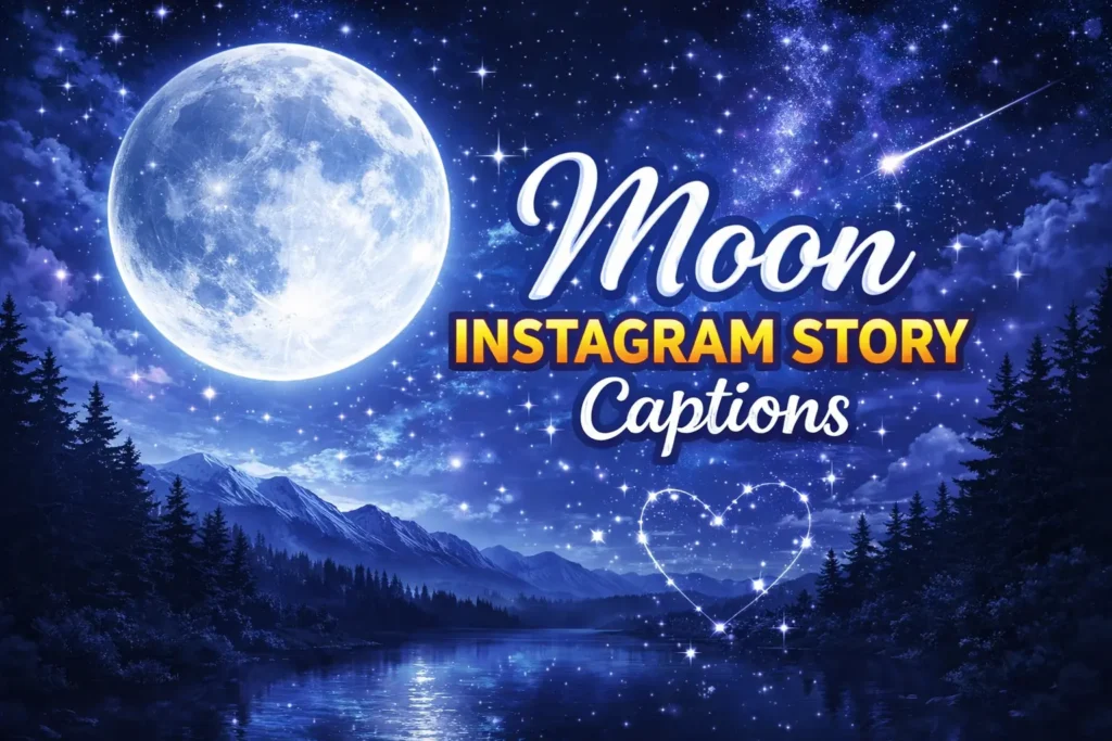 Moon Instagram Captions