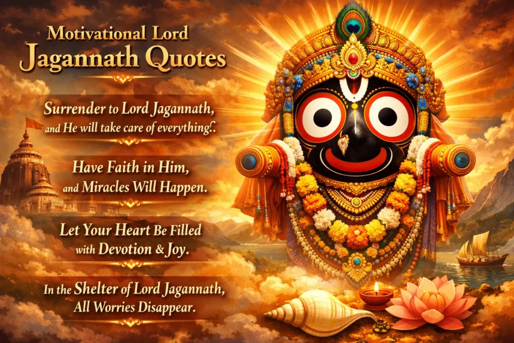 Motivational Lord Jagannath Quotes