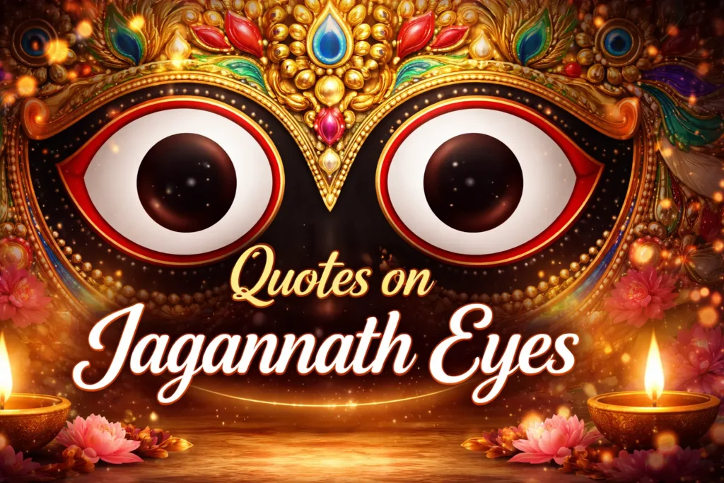 Quotes on Jagannath Eyes