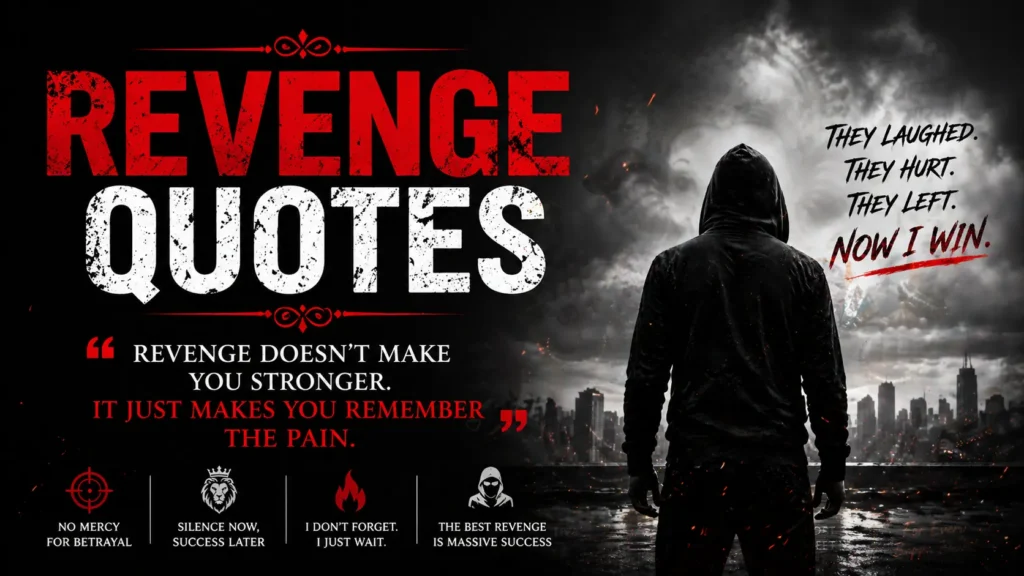 Revenge Quotes