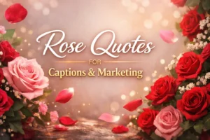 Rose Quotes