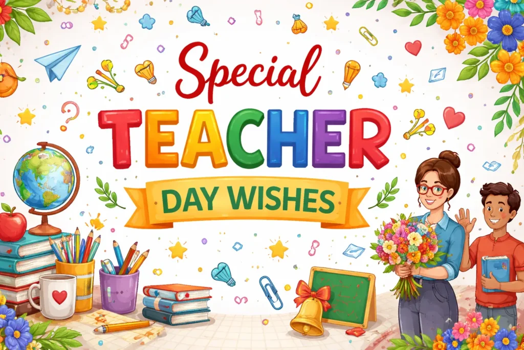 Special Teacher Day Wishes