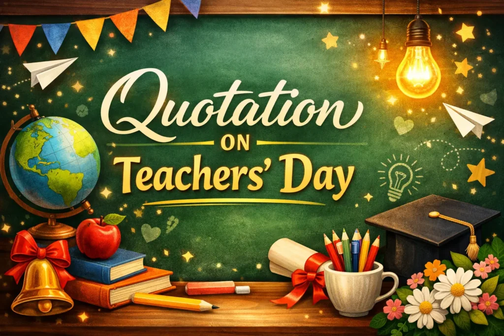 quotation on teachers day