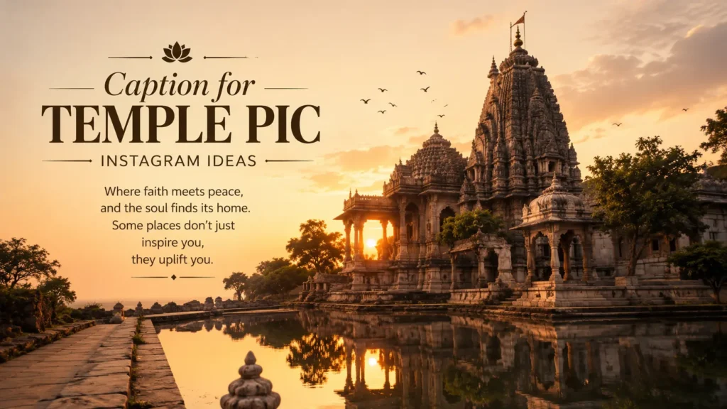 Caption for Temple Pic Instagram