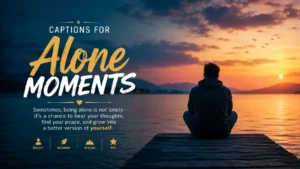 Captions for Alone Moments