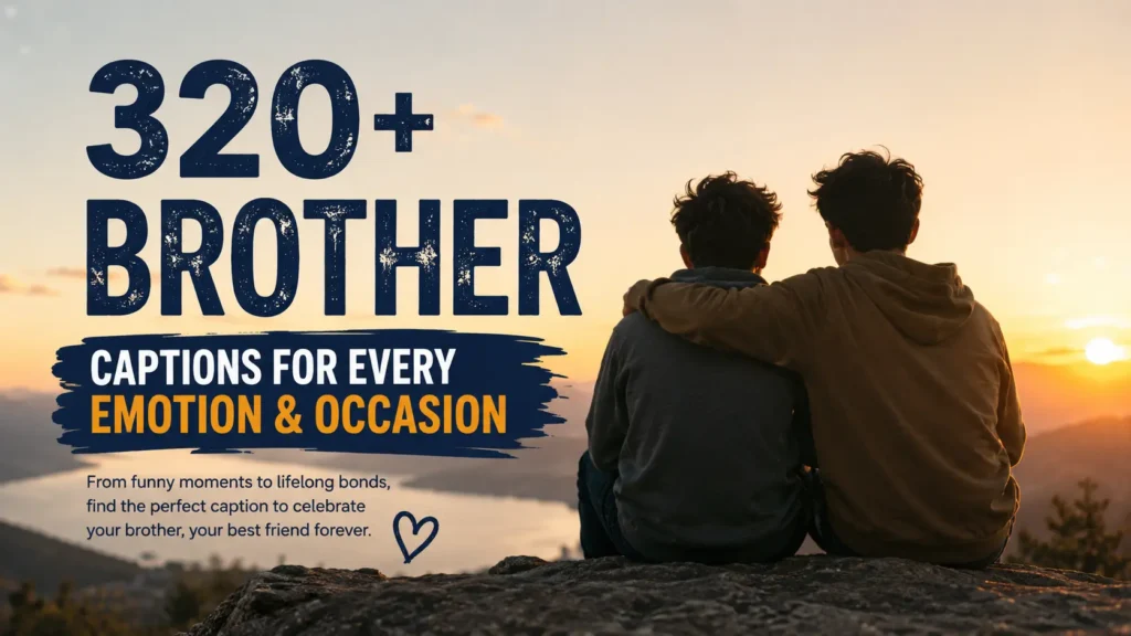Captions on Brother