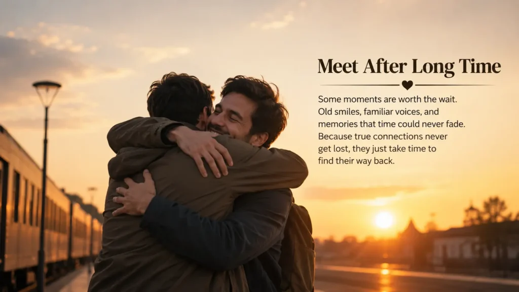 Meet After Long Time