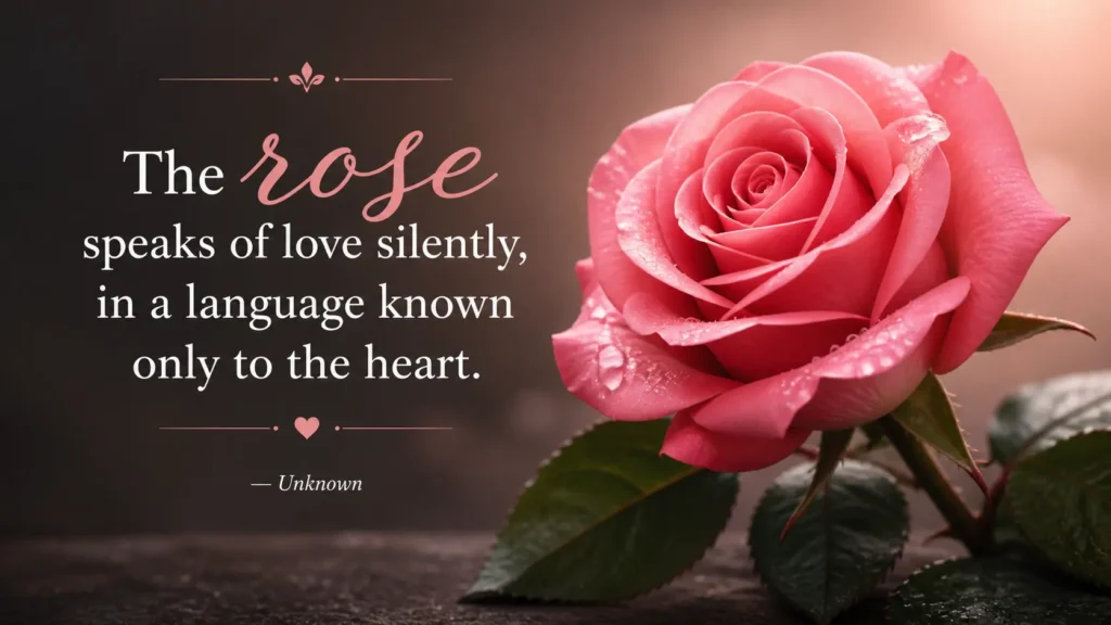 Quotes on Rose