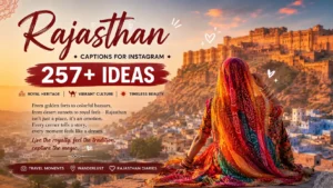 Rajasthan Captions for Instagram