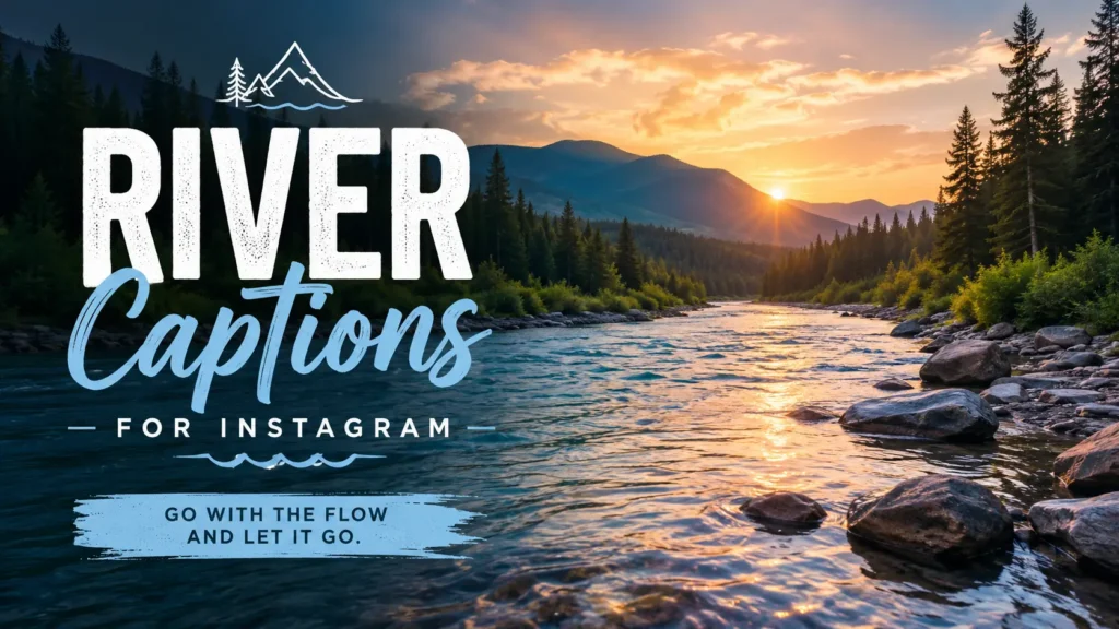 River Captions for Instagram