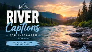 River Captions for Instagram