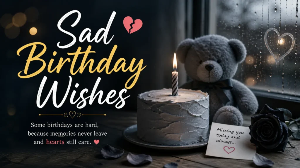 Sad Birthday Wishes