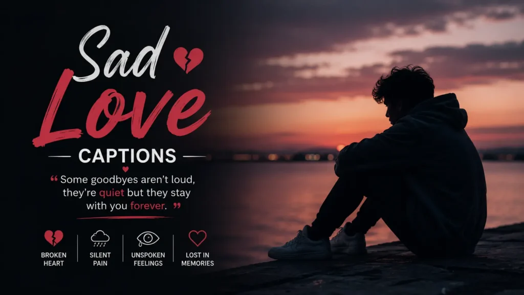 Sad Love Captions