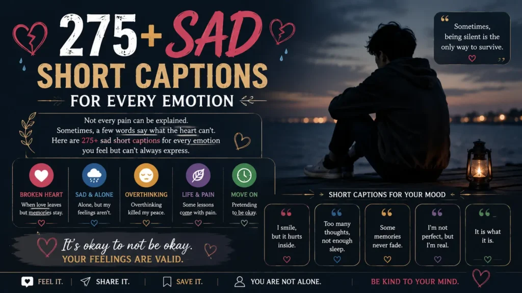 Sad Short Captions