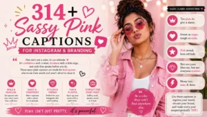 Sassy Pink Captions
