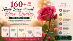 Short Inspirational Rose Quotes