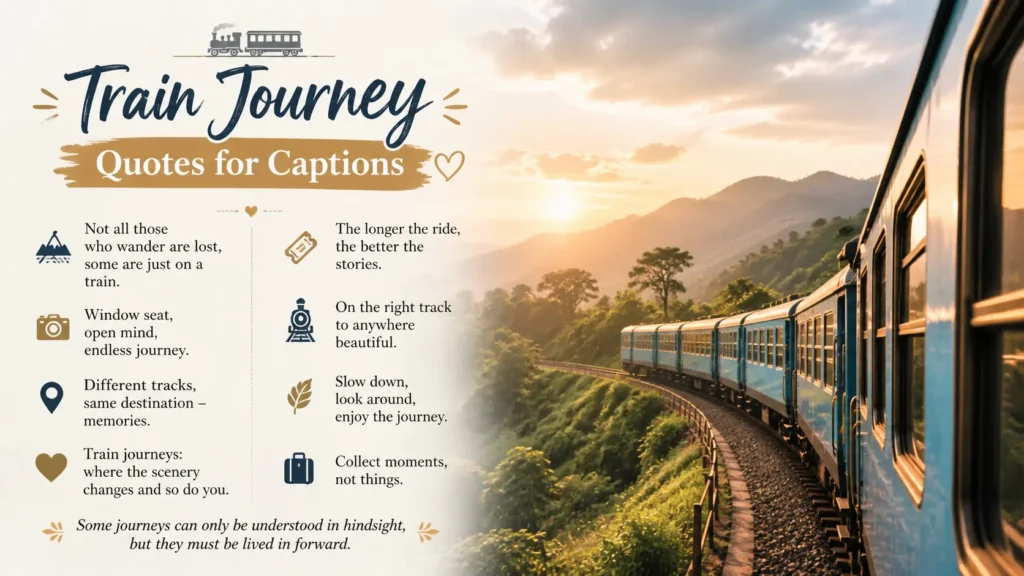 Train Journey Quotes