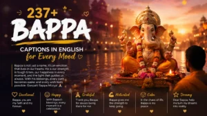 Bappa Captions in English