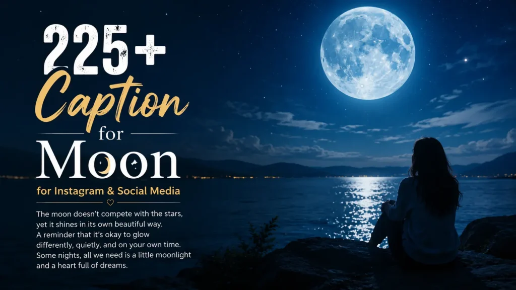 Caption for Moon