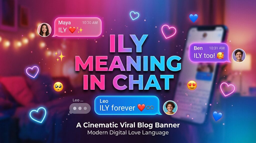 ILY Meaning in Chat