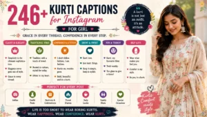 Kurti Captions for Instagram for Girl