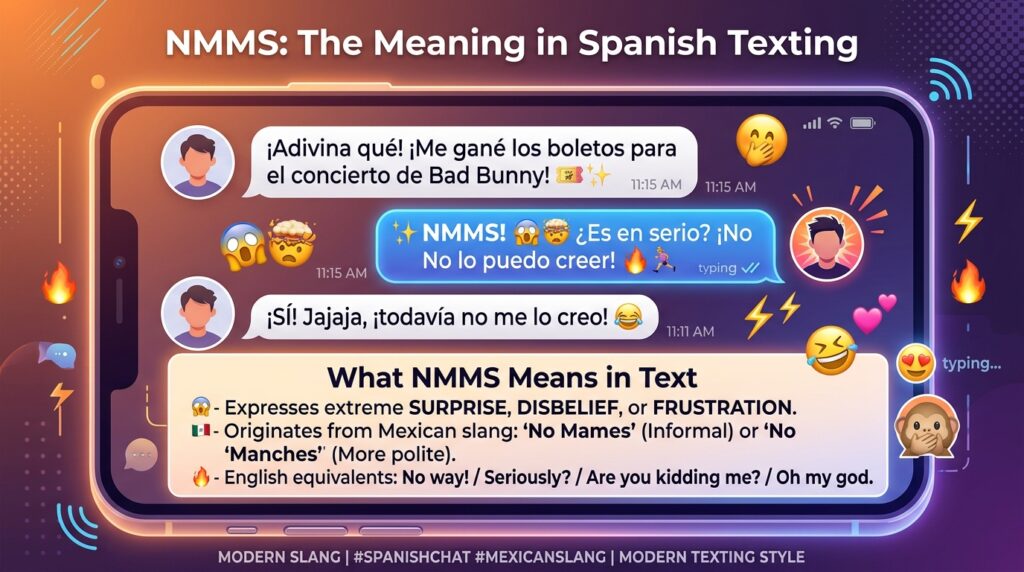 NMMS Meaning in Text