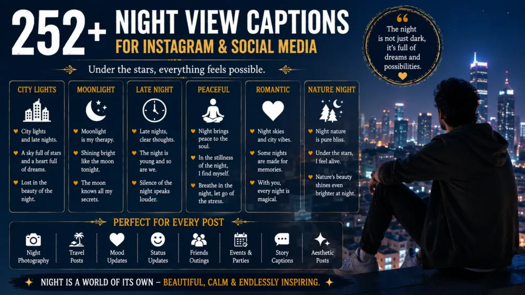 Night View Captions