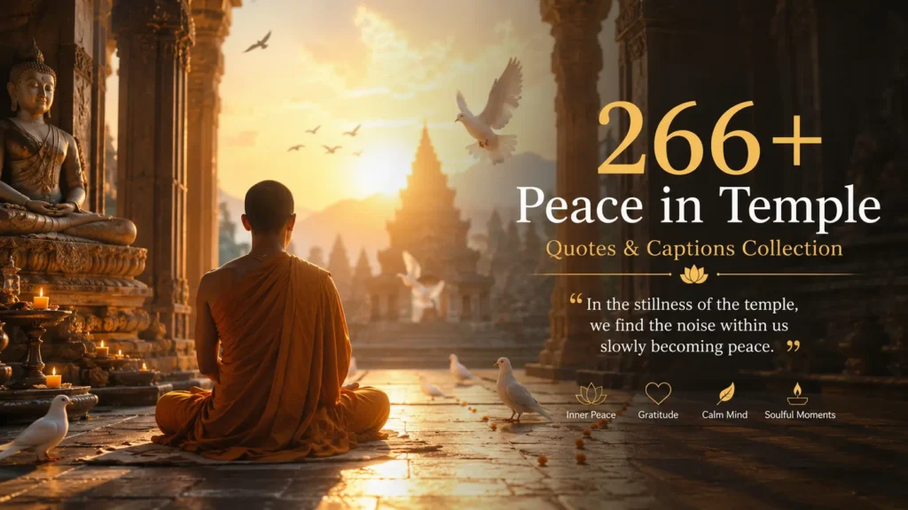Peace in Temple Quotes