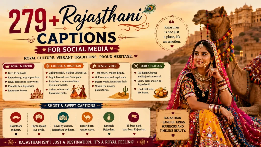 Rajasthani Captions