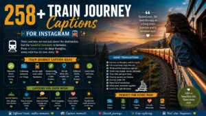 Train Journey Captions for Instagram