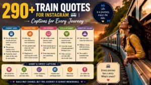 Train Quotes for Instagram