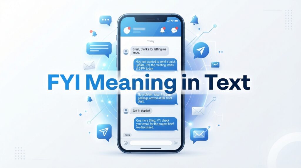 FYI Meaning in Text