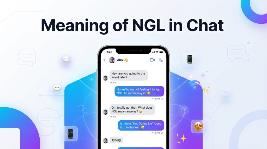 Meaning of NGL in Chat