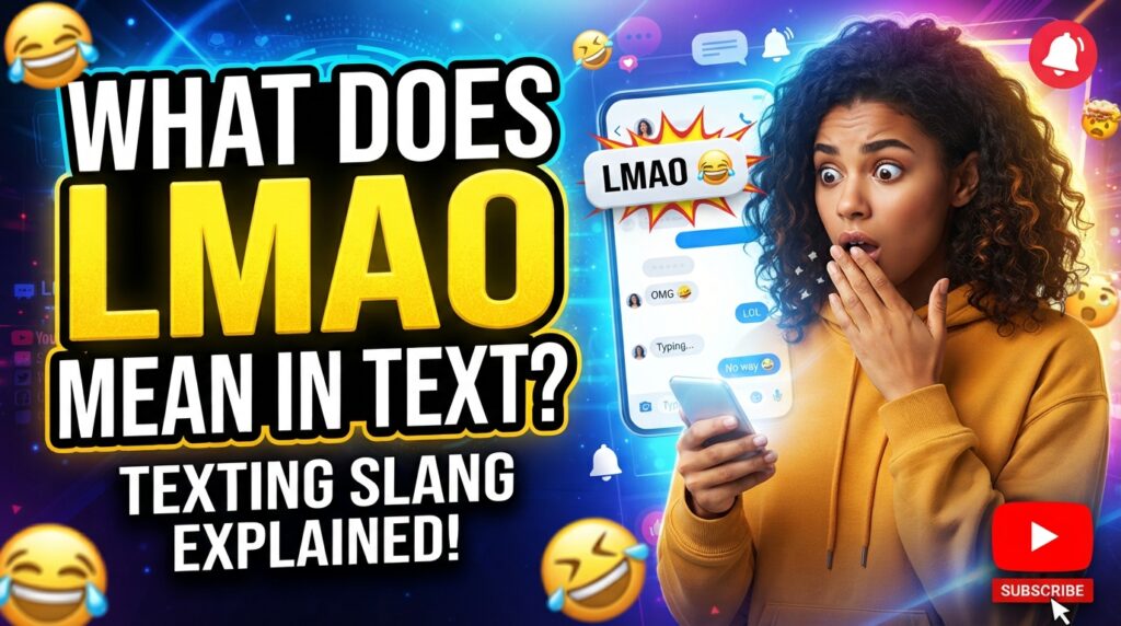 WHAT DOES LMAO MEAN IN TEXT