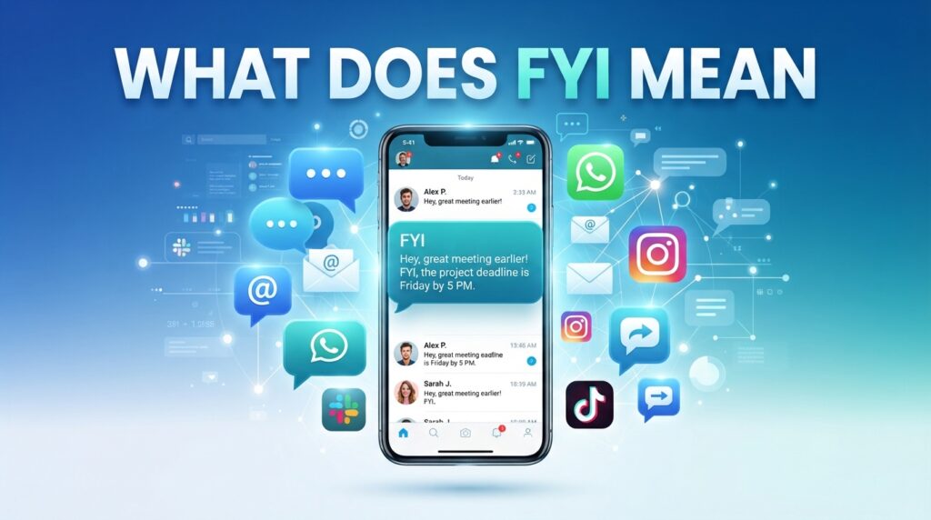 What Does FYI Mean