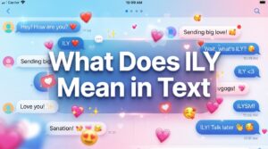 What Does ILY Mean in Text