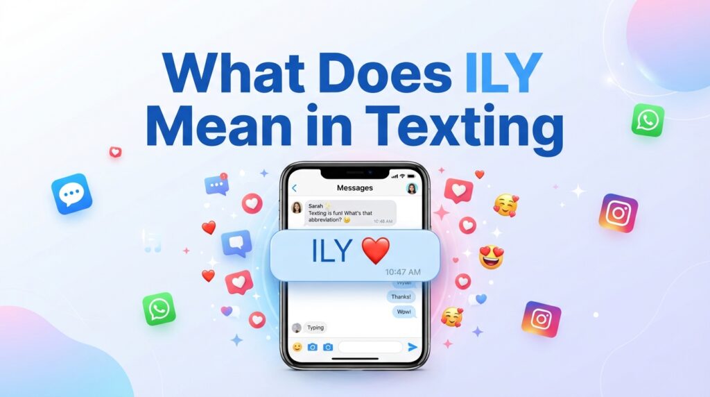 What Does ILY Mean in Texting