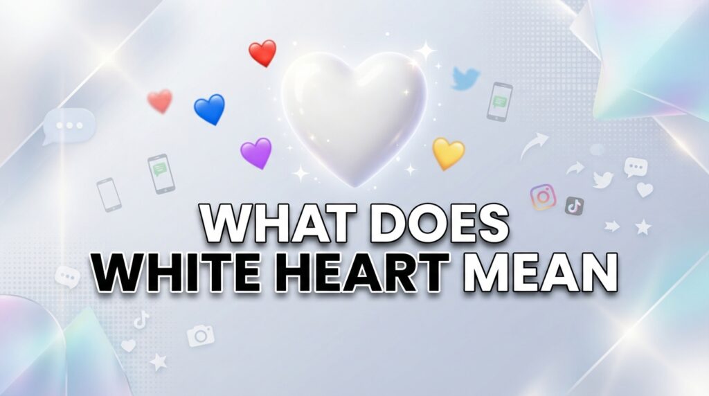What Does White Heart Mean