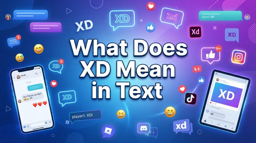 What Does XD Mean in Text
