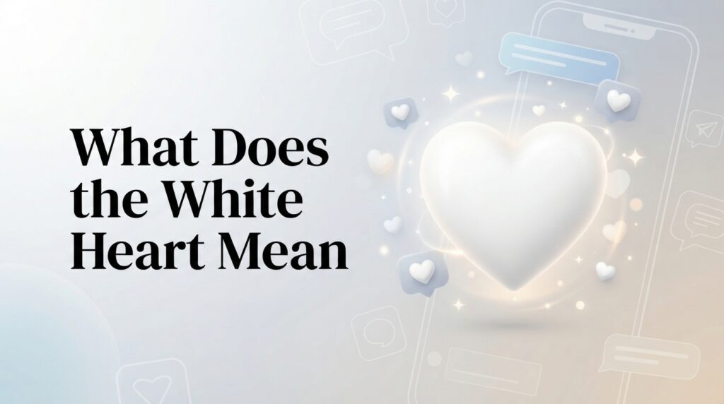 What Does the White Heart Mean