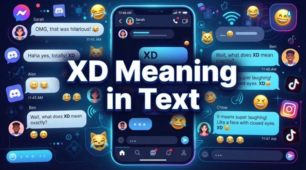 XD Meaning in Text