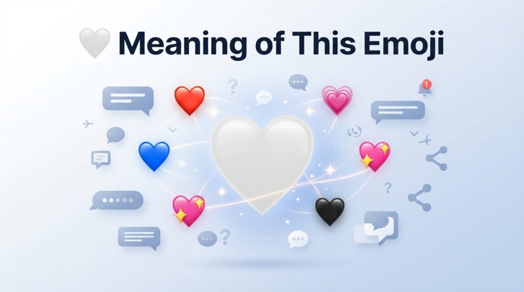 🤍 Meaning of This Emoji